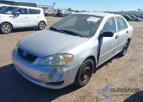 2005 Toyota Corolla z USA, uszkodzony, nr VIN 2T1BR32E25C882813